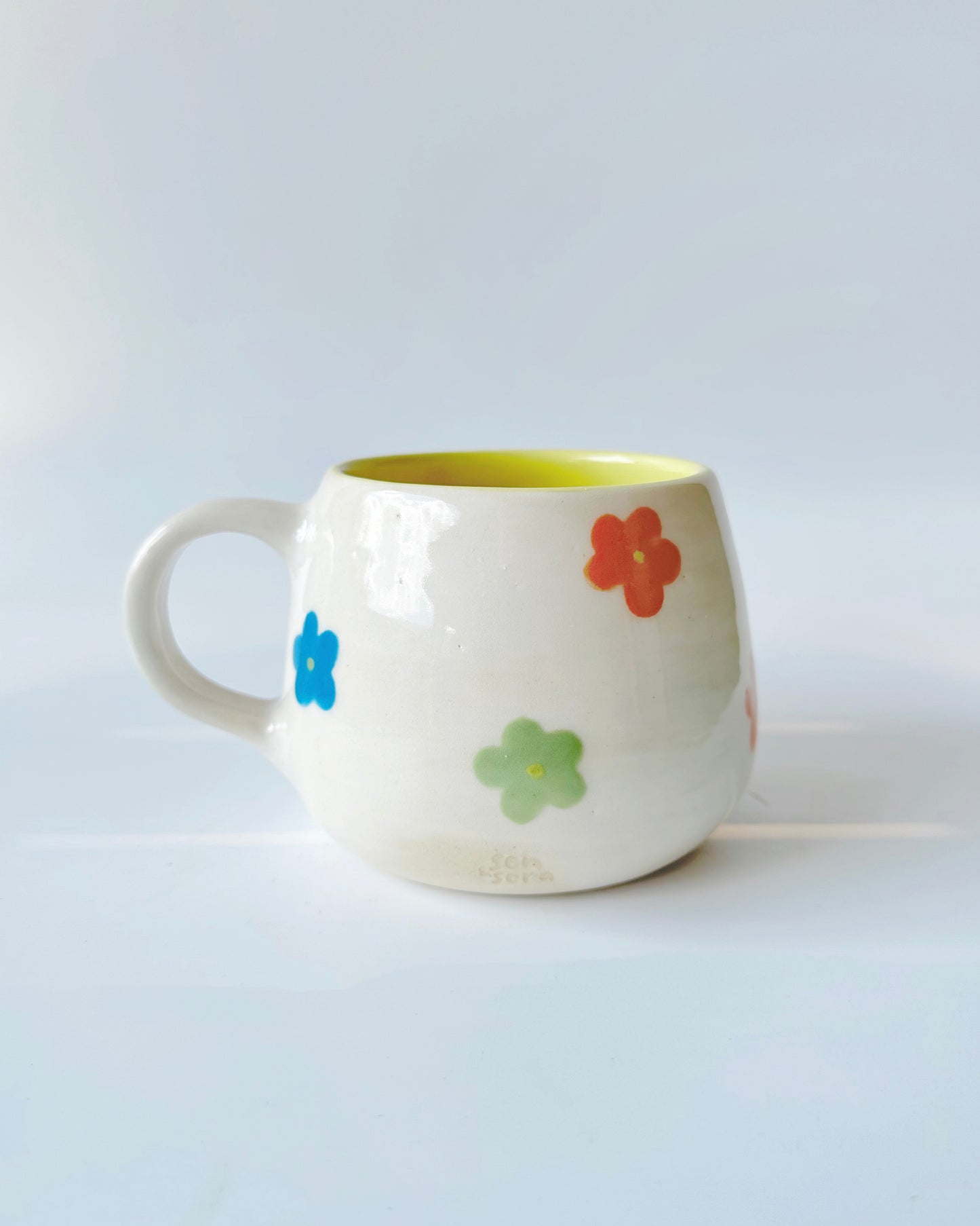 Colorful Flowers Mug