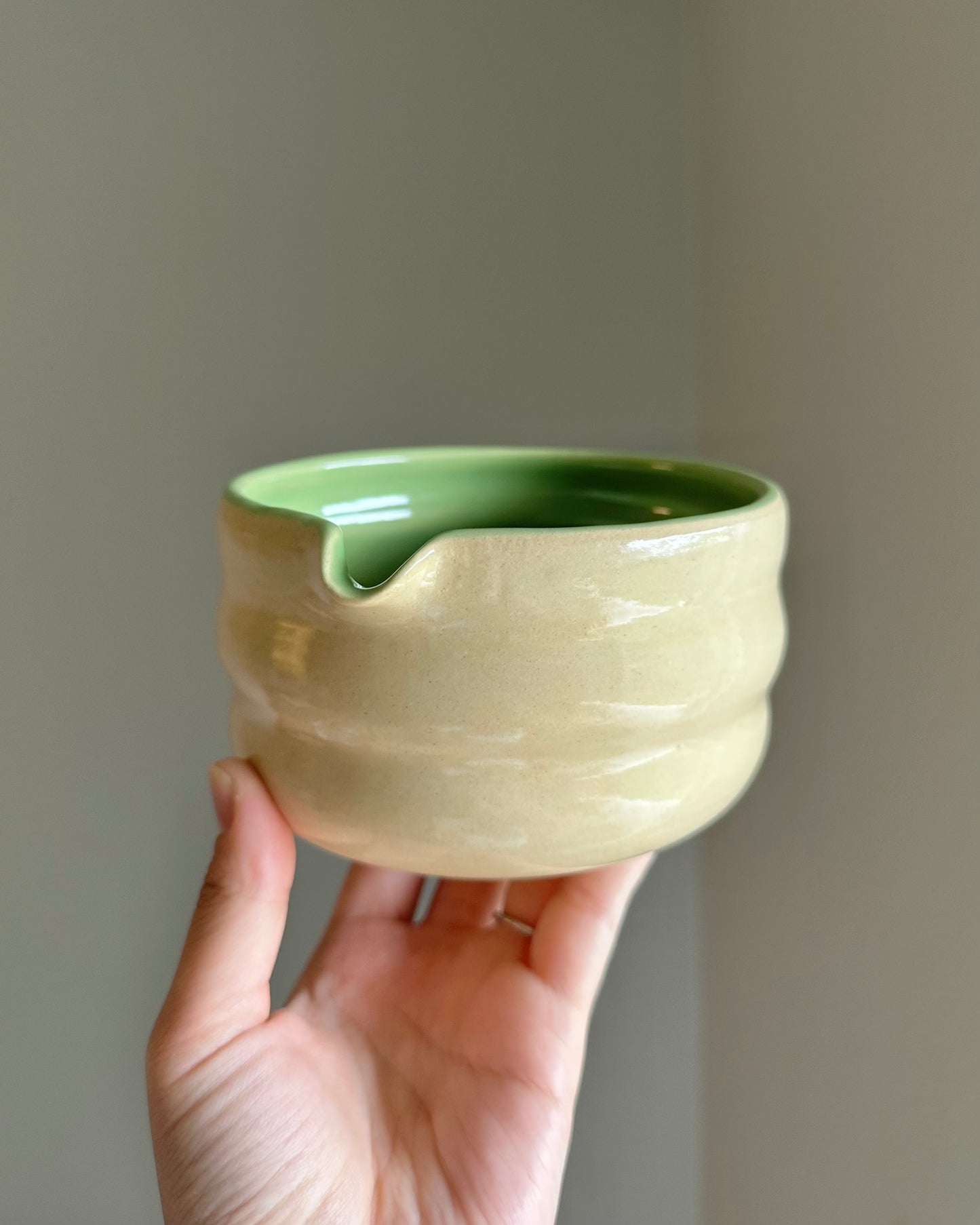 Matcha Green Bubble Bowl