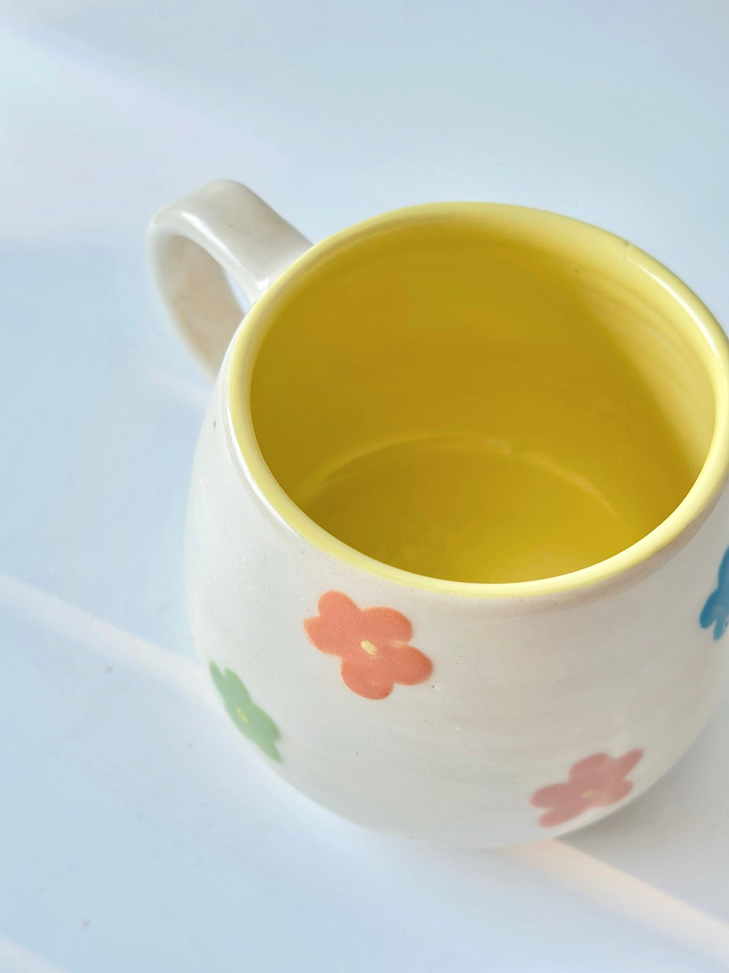 Colorful Flowers Mug