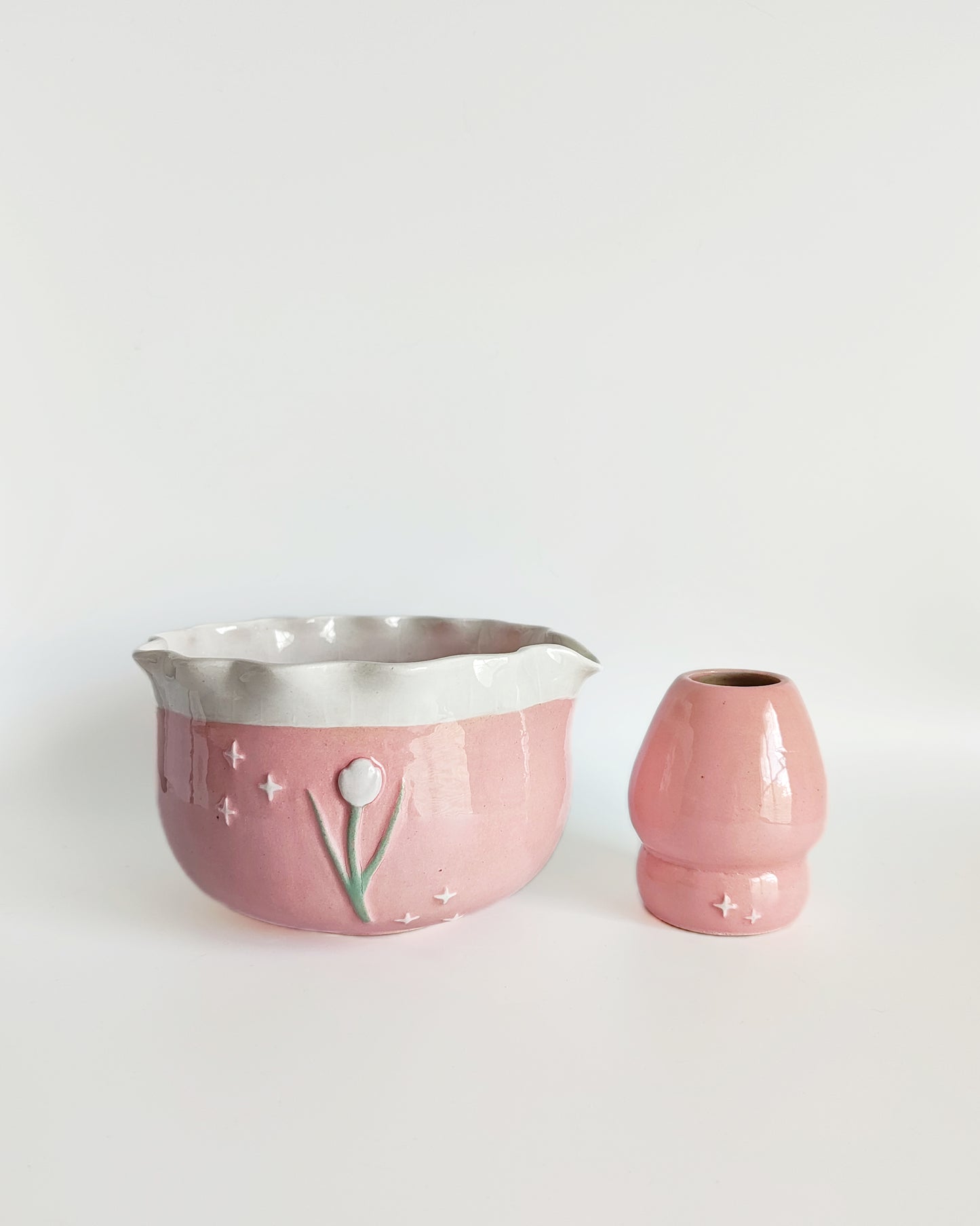 Tulips Matcha Bowl