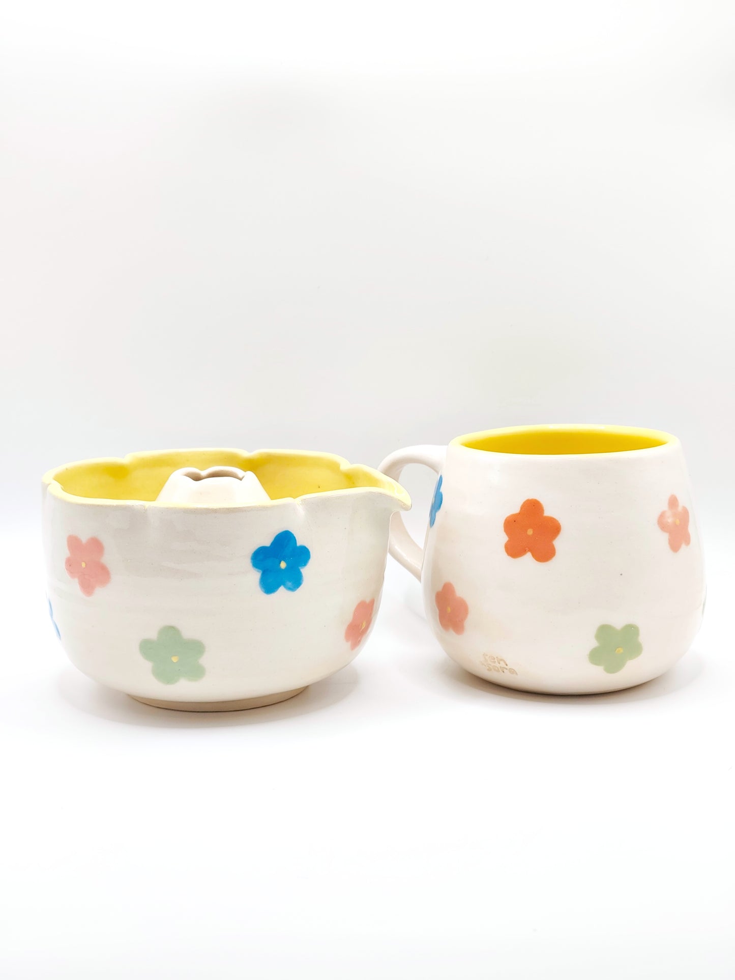 Colorful Flowers Mug