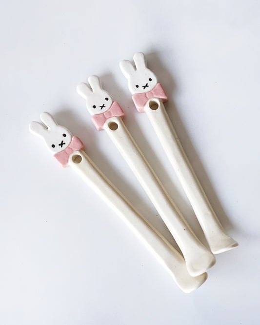 Bunny Ribbon Tea Spoon