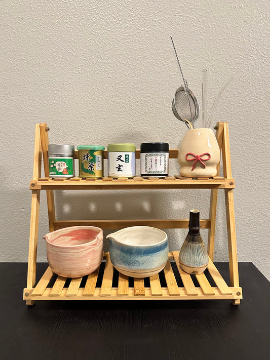 Bamboo Tea Organizer