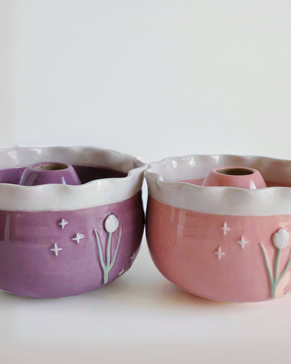 Tulips Matcha Bowl