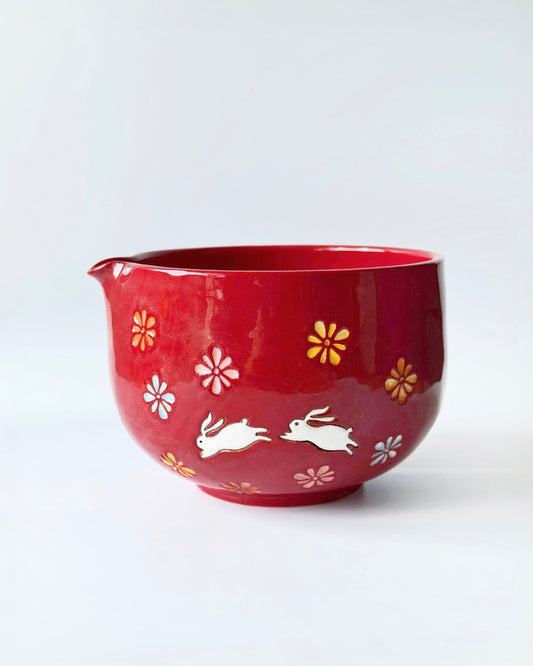 Moon Rabbit Matcha Bowl 🐇