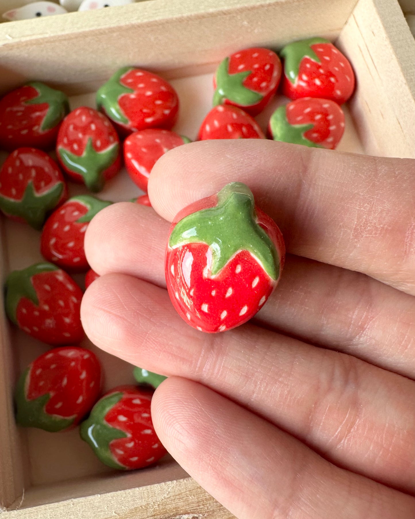 Cute Matcha Sifting Beads