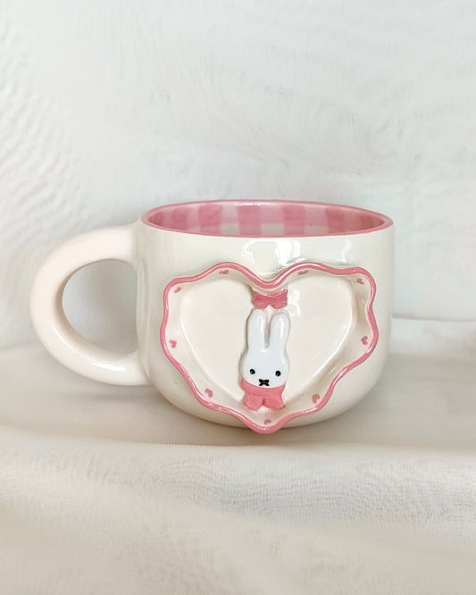 Heart-Miffy Pink Mug