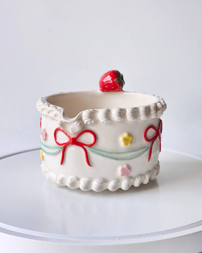 ⭐️ Limited Sen&Sora Birthday Cake Matcha Bowl