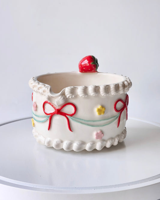 ⭐️ Limited Sen&Sora Birthday Cake Matcha Bowl