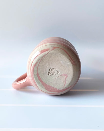 Pastel Marble Bubble Mug