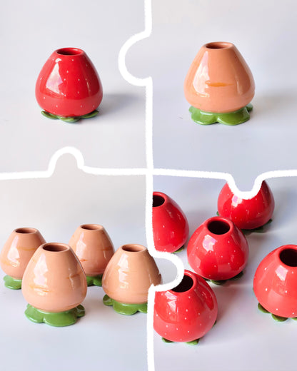 Strawberry & Carrot Whisk Holder
