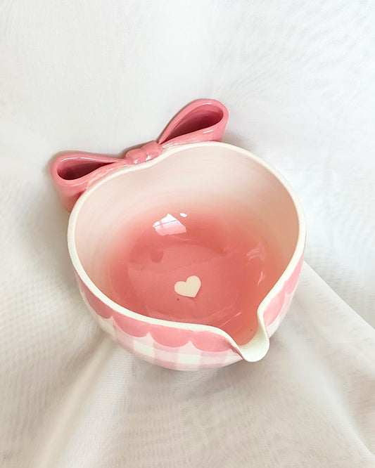 Miss Valentine Pink Matcha Bowl