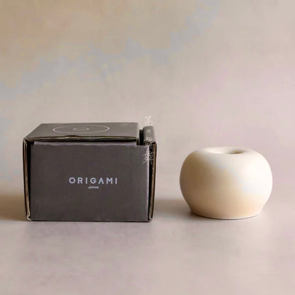 ORIGAMI Round Whisk Stand (Beige)