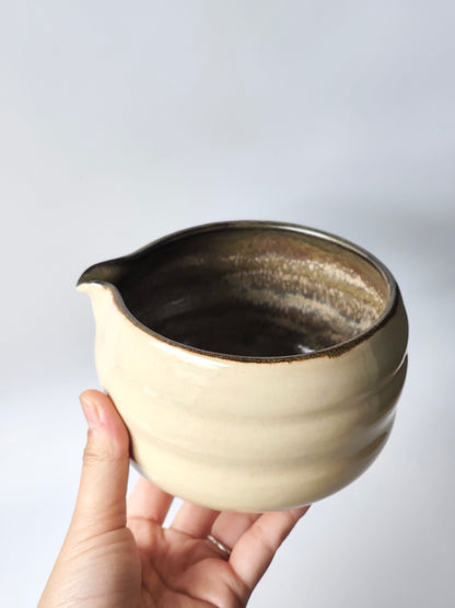 Experimental: Hojicha Brown Bowls