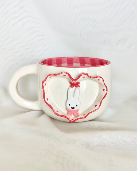 Heart-Miffy Red Mug