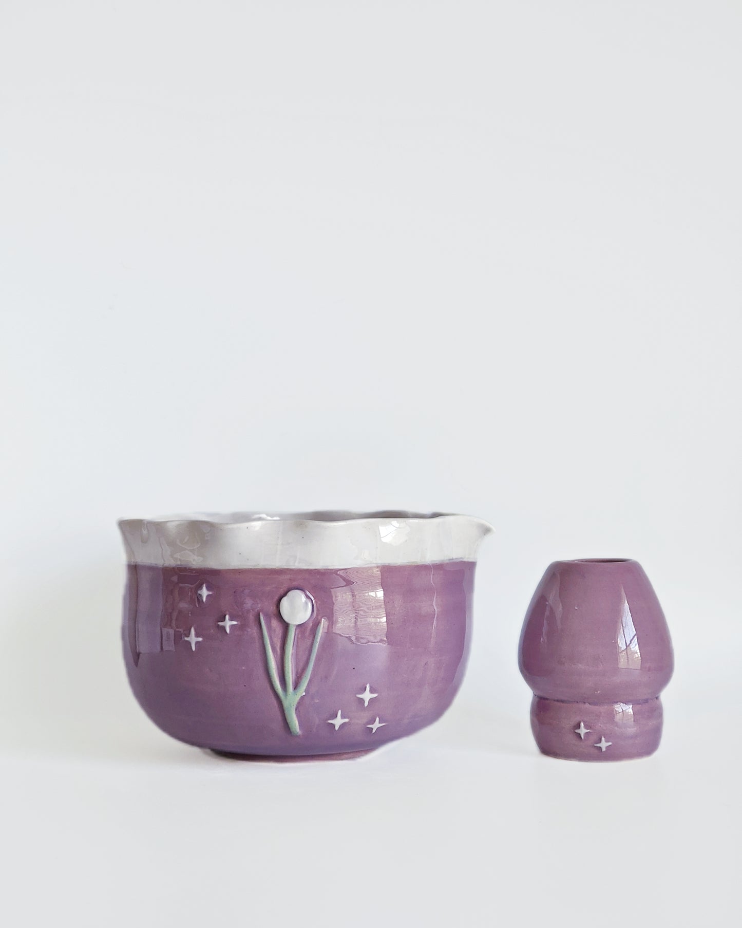 Tulips Matcha Bowl