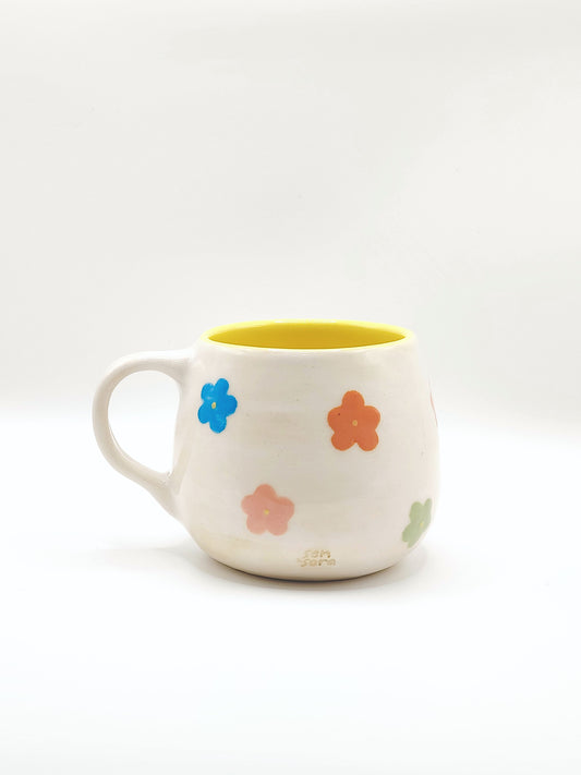 Colorful Flowers Mug
