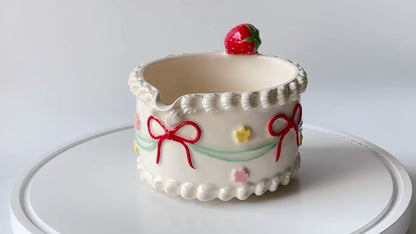 ⭐️ Limited Sen&Sora Birthday Cake Matcha Bowl