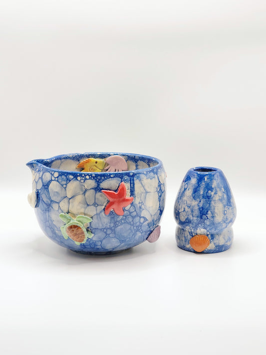 Under the Sea Matcha Bowl Set